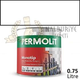 Permolit Monotip Beyaz 0,75 lt Sentetik Antipas Boya