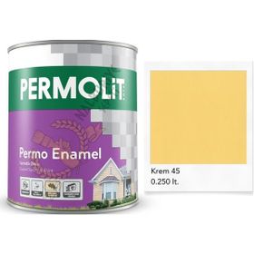 Permolit Permo Enamel Krem 0.25 lt Sentetik Boya