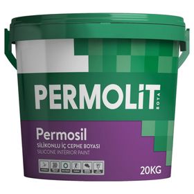 Permolit Permosil Merkür 20 kg Silikonlu İç Cephe Duvar Boyası