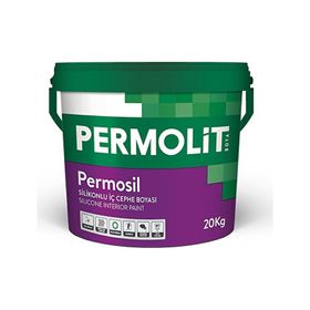 Permolit Permosil Mermer Beji 10 kg Silikonlu İç Cephe Duvar Boyası