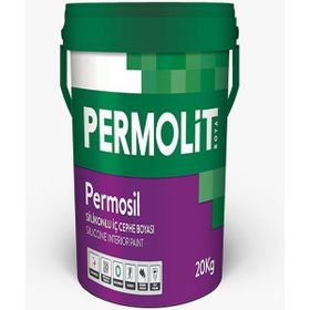 Permolit Permosil Taş Gri 20 kg Silikonlu İç Cephe Duvar Boyası