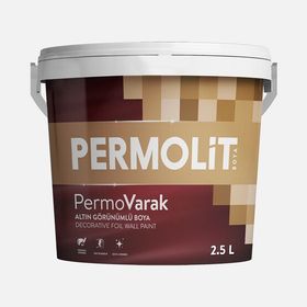 Permolit Permovarak 2.5 lt Altın Varak İç Dış Cephe Boyası