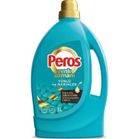 Peros 3 lt Sıvı Bakım Renk Uzmanı Yünlü & Hassas Giysiler İçin Sıvı Çamaşır Deterjanı