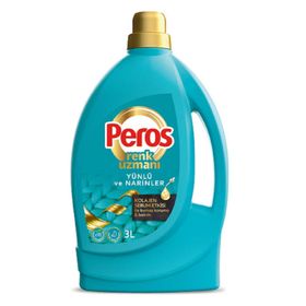 Peros 3 lt Sıvı Bakım Renk Uzmanı Yünlü & Hassas Giysiler İçin Sıvı Çamaşır Deterjanı