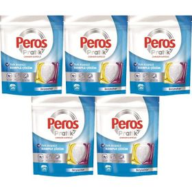 Peros Pratik Matik 130 Adet Beyazlar 5x26 Çamaşır Deterjanı Kapsülü Tableti