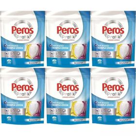 Peros Pratik Matik 150 Adet 6x26 Beyazlar Çamaşır Deterjanı Kapsülü Tableti