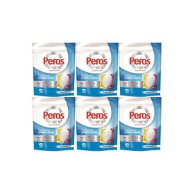 Peros Pratik Matik 150 Adet 6x26 Beyazlar Çamaşır Deterjanı Kapsülü Tableti