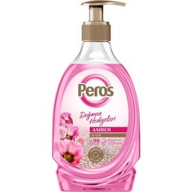 Peros sıvısabunpembe 400 ml Amber & Gül Sıvı Sabun