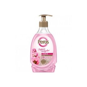 Peros sıvısabunpembe 400 ml Amber & Gül Sıvı Sabun
