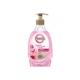 Peros sıvısabunpembe 400 ml Amber & Gül Sıvı Sabun