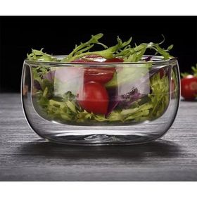 Perotti 031104011 300 ml Çift Cidarlı Cam Kase