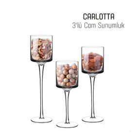 Perotti 11291 Carlotta 3'lü Cam Sunumluk