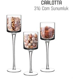 Perotti 11291 Carlotta 3'lü Cam Sunumluk