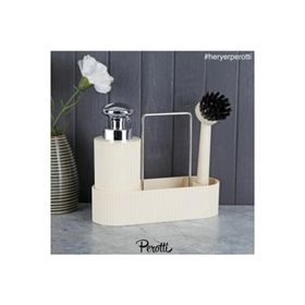Perotti 13185 Lisbone Silver Krem Oval Mutfak Seti