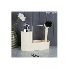 Perotti 13185 Lisbone Silver Krem Oval Mutfak Seti
