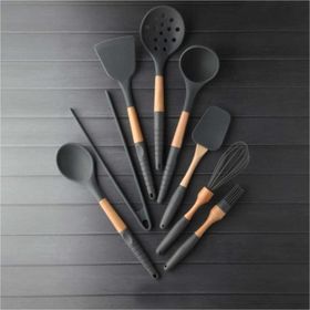 Perotti 13309 Maestro Gri 8 Parça Silikon Mutfak Seti