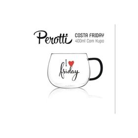 Perotti 13773 Costa Friday 400 ml Cam Magnolya Bardağı