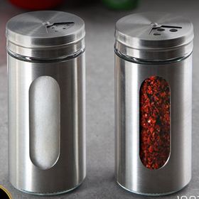 Perotti 2'li 180 ml. Metallo Cam Tuzluk