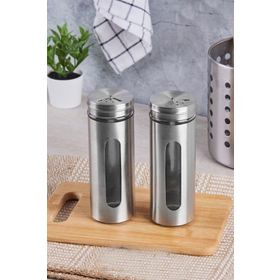 Perotti 2'li 180 ml. Metallo Cam Tuzluk
