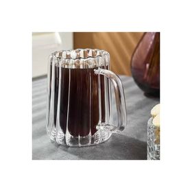 Perotti Stripe Long Şeffaf 280 ml Çift Cidarlı Kupa