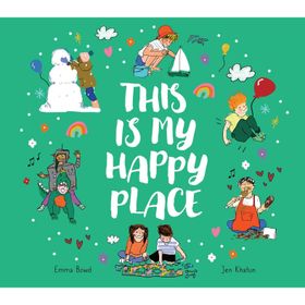 Perotti This İs My Happy Place Capone Kaşıklı ve Bambu Kapaklı Cam Kupa