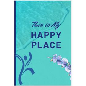 Perotti This İs My Happy Place Capone Kaşıklı ve Bambu Kapaklı Cam Kupa
