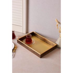 Perotti Turin Gold 22x33 cm Dikdörtgen Tepsi
