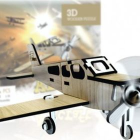 Pershang Aircraft 21 Parça Ahşap 3D Puzzle