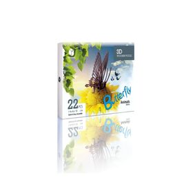 Pershang Kelebek 22 Parça Ahşap 3D Puzzle