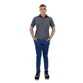 Persmont PT01Y Füme Penye Polo Yaka Tshirt