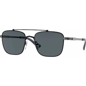 Persol PO2487S 1111R5 55 Siyah Ekartman Unisex Güneş Gözlüğü