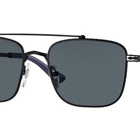 Persol PO2487S 1111R5 55 Siyah Ekartman Unisex Güneş Gözlüğü