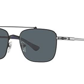 Persol PO2487S 1111R5 55 Siyah Ekartman Unisex Güneş Gözlüğü