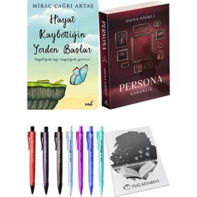 Persona Karanlık ve Hayat Kaybettiğin Yerden Başlar - 2'li Set - Miraç Çağrı Aktaş