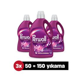 Perwoll Çiçek Cazibesi Renkli 50 Yıkama 2750 ml Sıvı Çamaşır Deterjanı