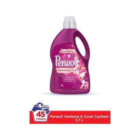 Perwoll Çiçek Cazibesi Renkli 50 Yıkama 2750 ml Sıvı Çamaşır Deterjanı