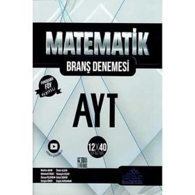 Pes Yayınları AYT Matematik 12X40 Denemeleri