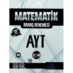 Pes Yayınları AYT Matematik 12X40 Denemeleri