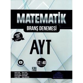 Pes Yayınları AYT Matematik 12X40 Denemeleri