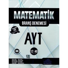 Pes Yayınları AYT Matematik 12X40 Denemeleri