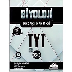 Pes Yayınları TYT Biyoloji 35 x 6 Branş Denemesi
