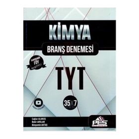 Pes Yayınları TYT Kimya 35 x 7 Branş Denemesi