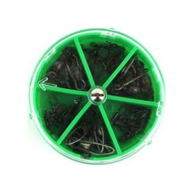 Pesca 332-6413.02 Siyah 30 Adet Klipsli Fırdöndü