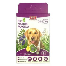 Pet Active Bionature Magela 20-40 kg 3 Adet Köpek Deri Bakım Ense Damlası