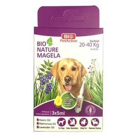 Pet Active Bionature Magela 20-40 kg 3 Adet Köpek Deri Bakım Ense Damlası