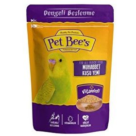 Pet Bee's 350 gr Vitaminli Muhabbet Kuşu Yemi