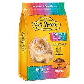 Pet Bee's Mix Yetişkin 1000 gr Kedi Kuru Maması