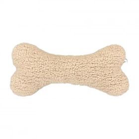 Pet Comfort 32 cm Açık Kahverengi Peluş Kemik Şeklinde Köpek Oyuncağı