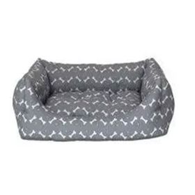 Pet Comfort 40x50 cm Uniform Bone Gri-Beyaz Kedi ve Köpek Yatağı