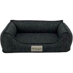 Pet Comfort 60x75 cm Delta Varius Koyu Gri Köpek Yatağı